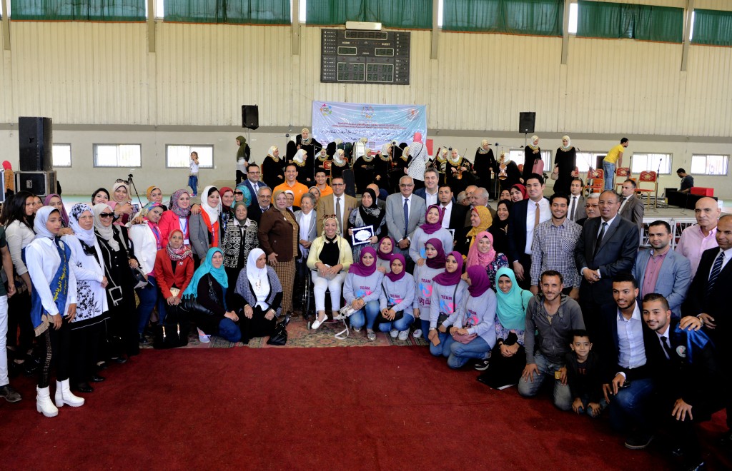 Launching the first forum of "Knights of Will" at Mansoura University