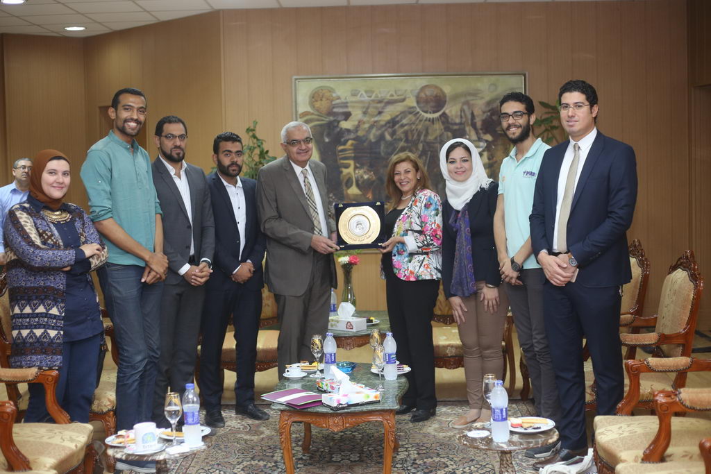 Combating violence against women in a seminar at Mansoura University