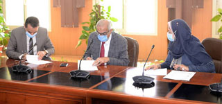 جامعة المنصورة توقع عقد إنشاء مركز للقياس والتقويم