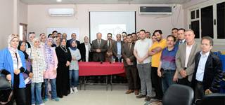 Mansoura University President Meets with Legal Affairs Members as Part of Second-Line Leadership Training Program