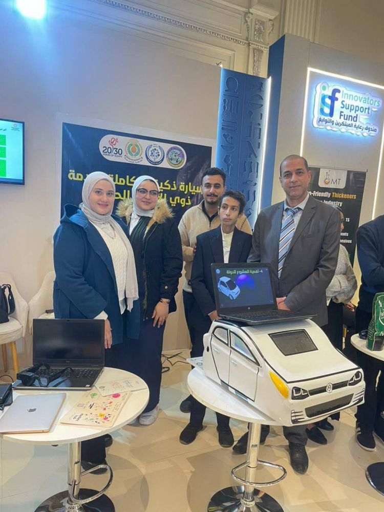 جامعة المنصورة تشارك في المعرض الدولي IRC EXPO 2025 بمشروع مبتكر لتمكين ذوي الإعاقة الحركية