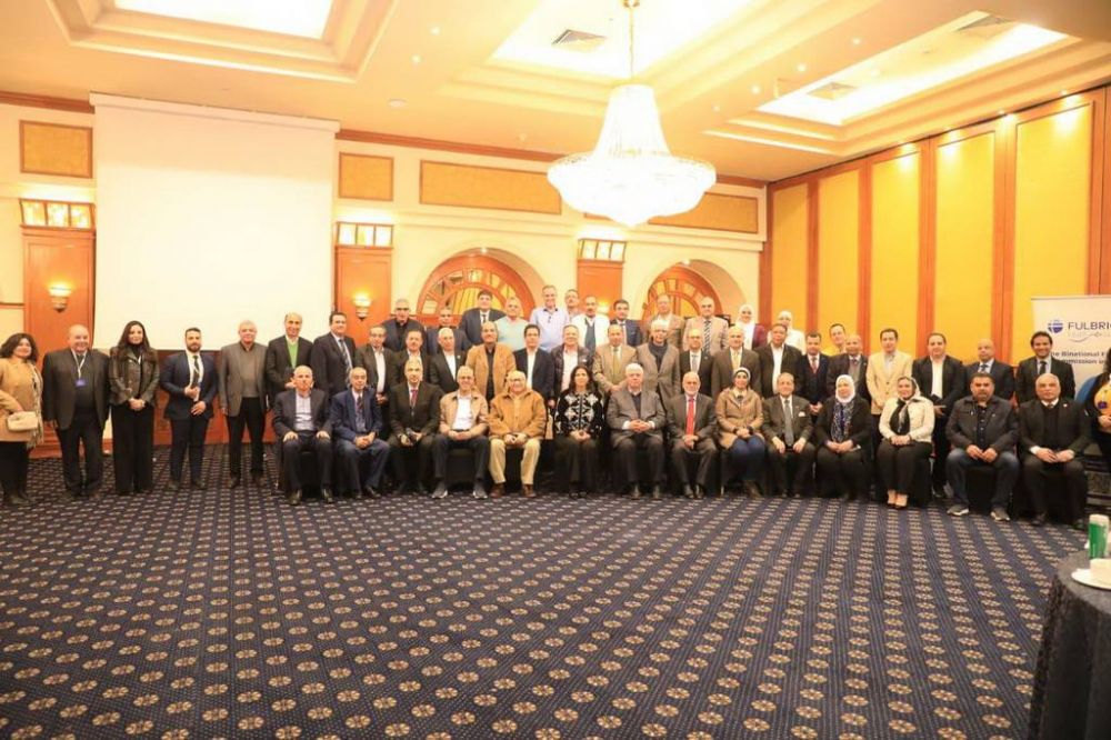 رئيس جامعة المنصورة يشارك في ورشة عمل فولبرايت حول «ريادة الأعمال ونقل التكنولوجيا»