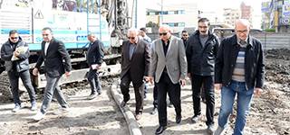Mansoura University President Inspects New Emergency Hospital Extension Project