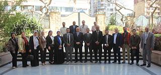 جامعة المنصورة تستقبل وفد الإدارة المركزية للطلاب الوافدين ضمن زيارة تعليمية لتعزيز الخبرات التطبيقية والترويج للدراسة في مصر