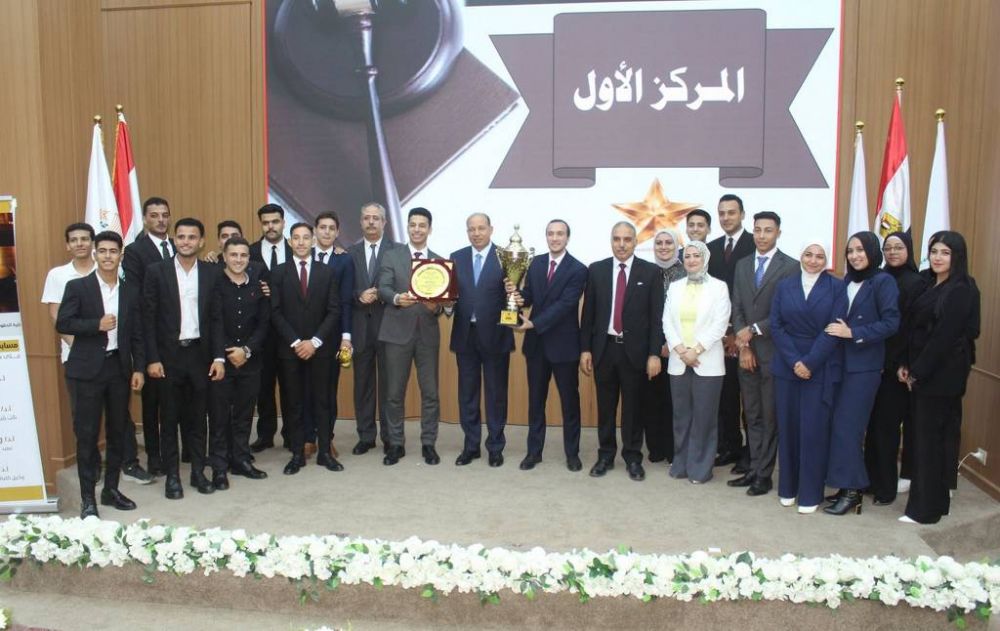 The Faculty of Law concludes the third season of the “Judges of the Future” competition with wide participation from Egyptian and Arab universities