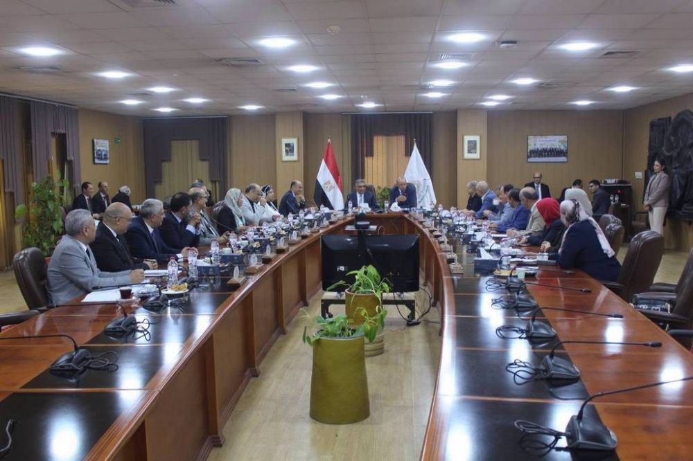 Mansoura University Council Holds its Periodic Meeting in the Presence of the Governor of Dakahlia